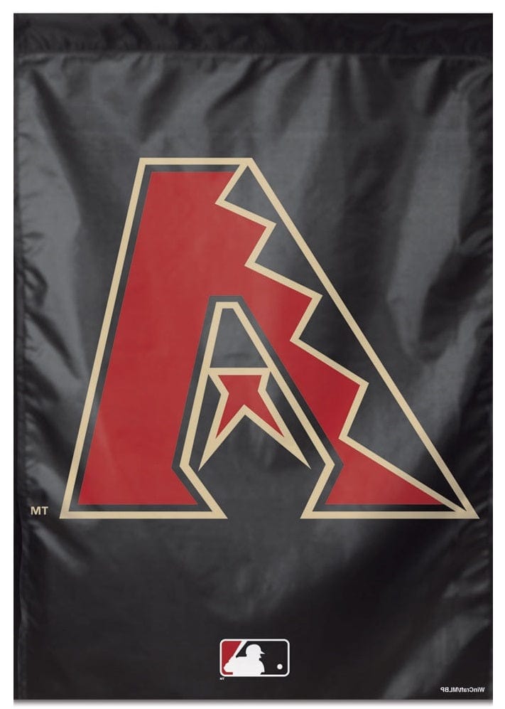 Arizona Diamondbacks Flag Veritcal House Banner Black heartlandflags