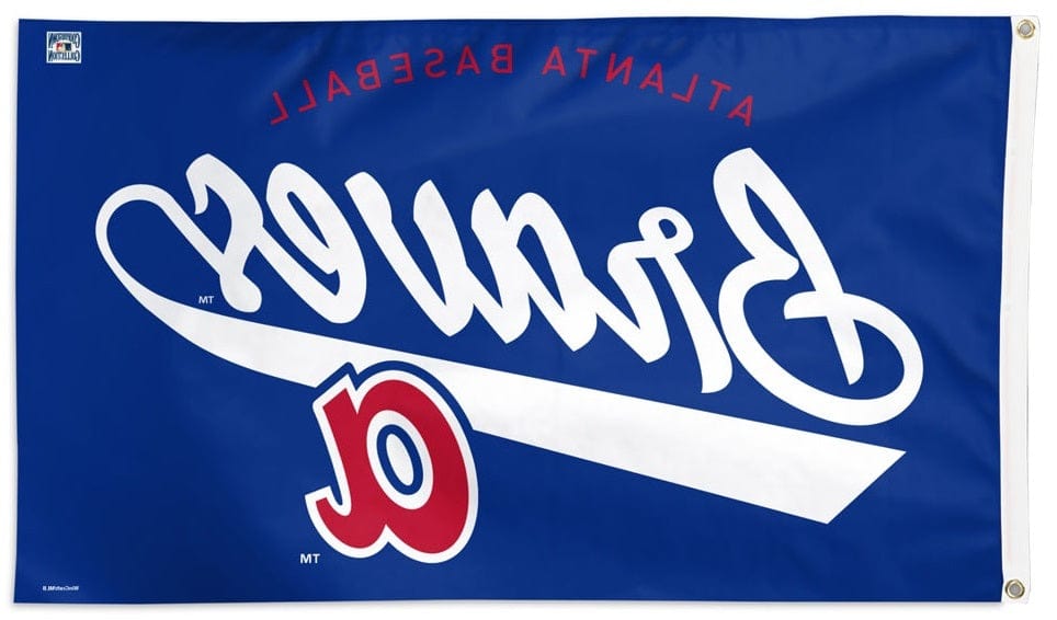 Atlanta Braves Flag 3x5 Cooperstown Collection heartlandflags