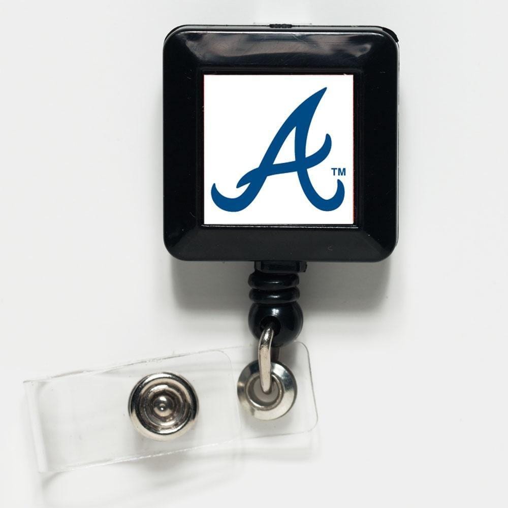 Atlanta Braves Reel Retractable ID Holder heartlandflags