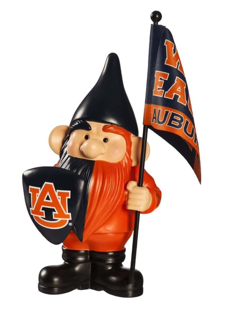 Auburn Tigers Gnome with Flag War Eagle heartlandflags