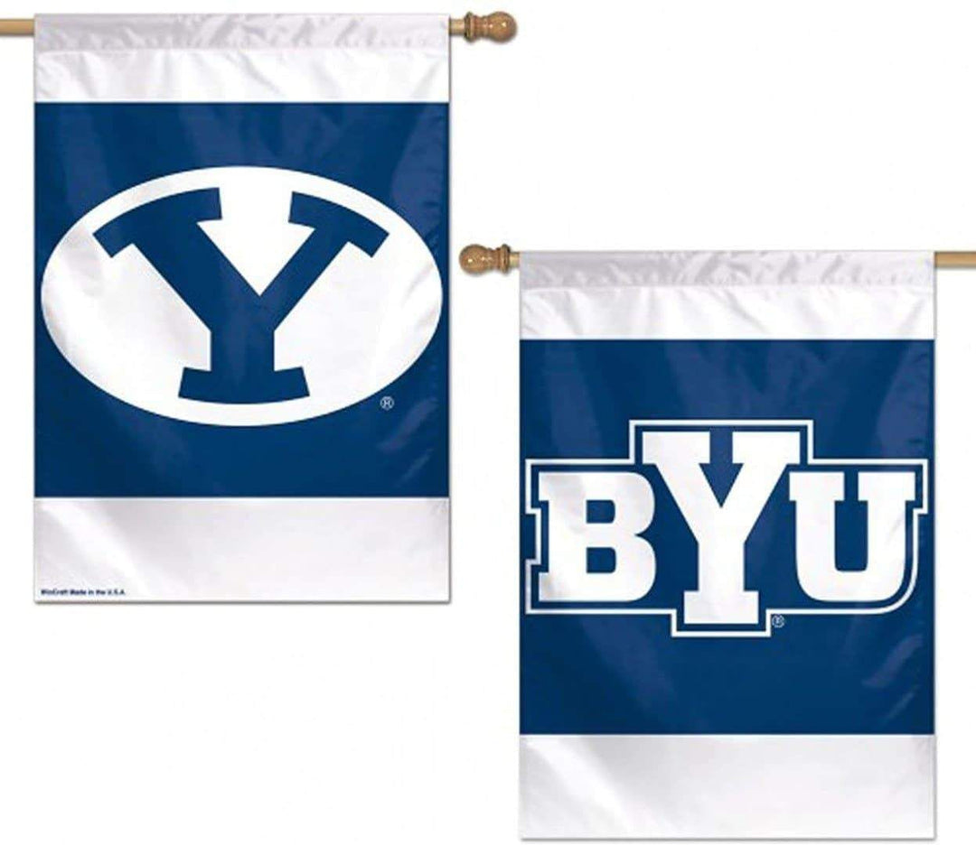 BYU Cougars Flag 2 Sided Vertical House Banner heartlandflags