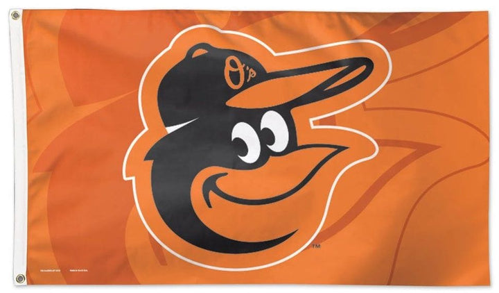 Baltimore Orioles Flag 3x5 Orange Logo heartlandflags