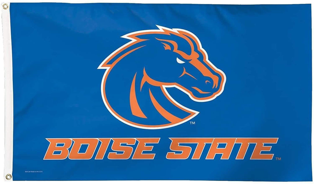 Boise State Broncos Flag 3x5 Logo heartlandflags