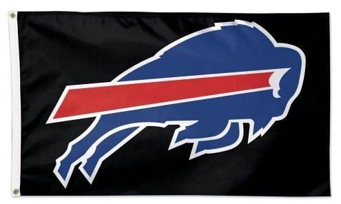 Buffalo Bills Flag 3x5 Black heartlandflags