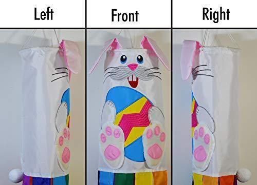 Bunny 3D Windsock Easter Decoration 40 Inches heartlandflags