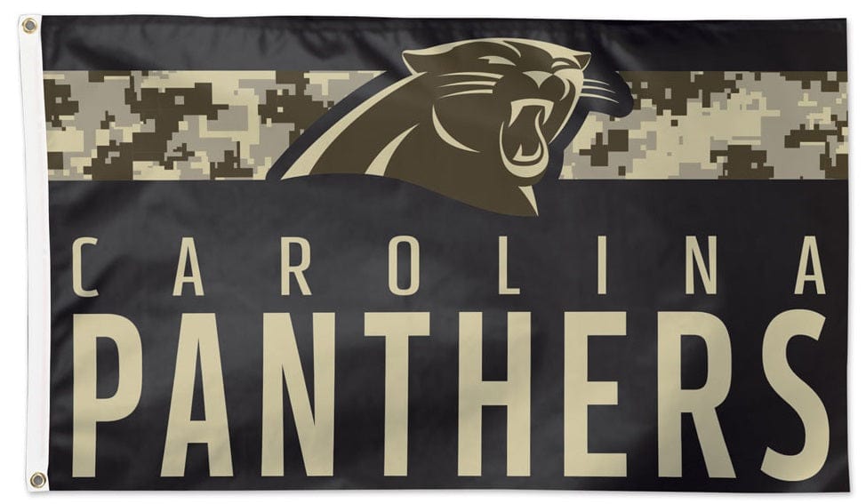 Carolina Panthers Flag 3x5 Digi Camo heartlandflags