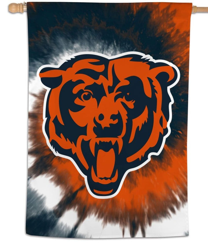 Chicago Bears Flag Tie Dye Logo House Banner heartlandflags