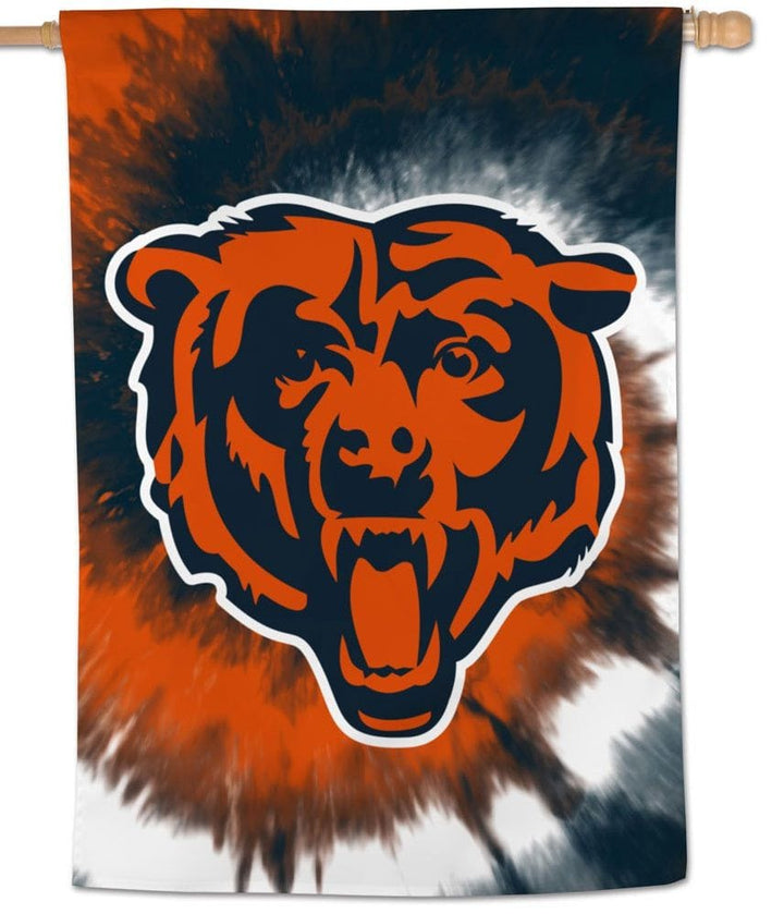 Chicago Bears Flag Tie Dye Logo House Banner heartlandflags