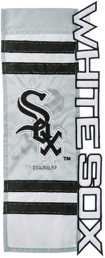 Chicago White Sox Garden Flag 3D Sculpted heartlandflags