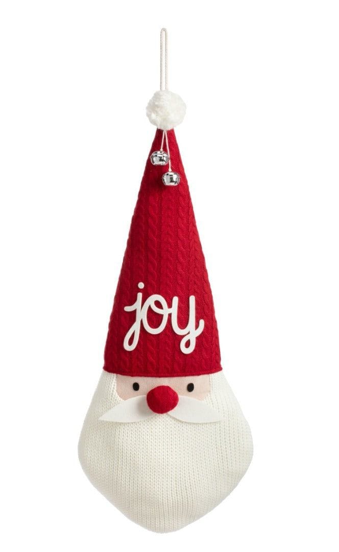Christmas Joy Gnome Door Decoration Knitted Hanger heartlandflags