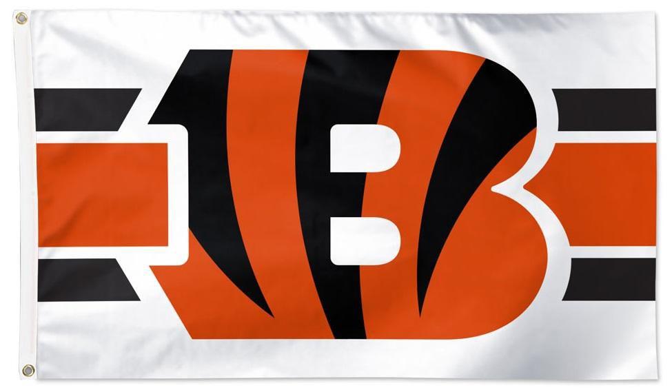 Cincinnati Bengals Flag 3x5 Away Stripe heartlandflags