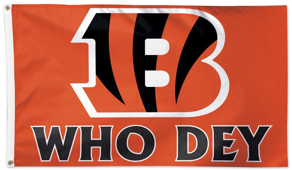 Cincinnati Bengals Flag 3x5 Who Dey heartlandflags