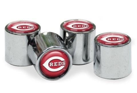 Cincinnati Reds Tire Valve Stem Caps 4-Pack heartlandflags