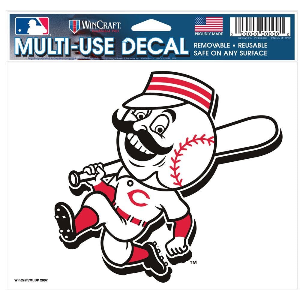 Cincinnati Reds Ultra Cling Throwback Logo heartlandflags