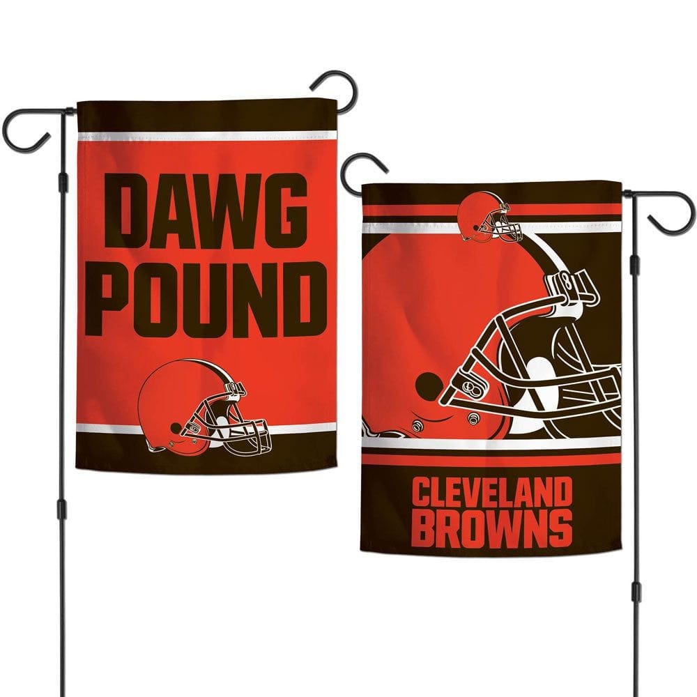 Cleveland Browns Garden Flag 2 Sided Dawg Pound heartlandflags