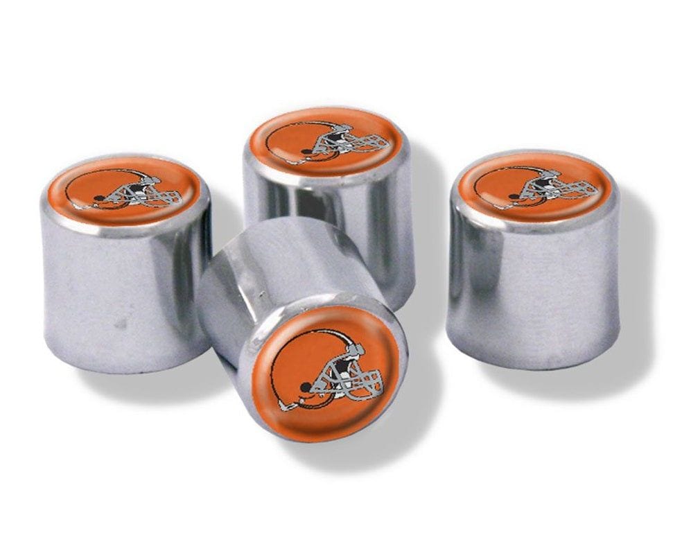 Cleveland Browns Tire Valve Stem Caps 4-Pack heartlandflags