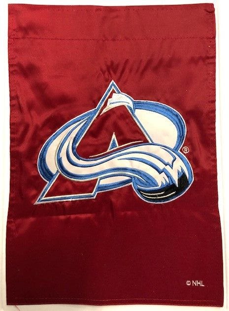 Colorado Avalanche Garden Flag 2 Sided Applique heartlandflags