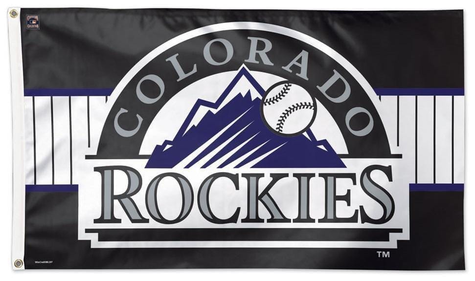 Colorado Rockies Flag 3x5 Retro Vintage Throwback heartlandflags