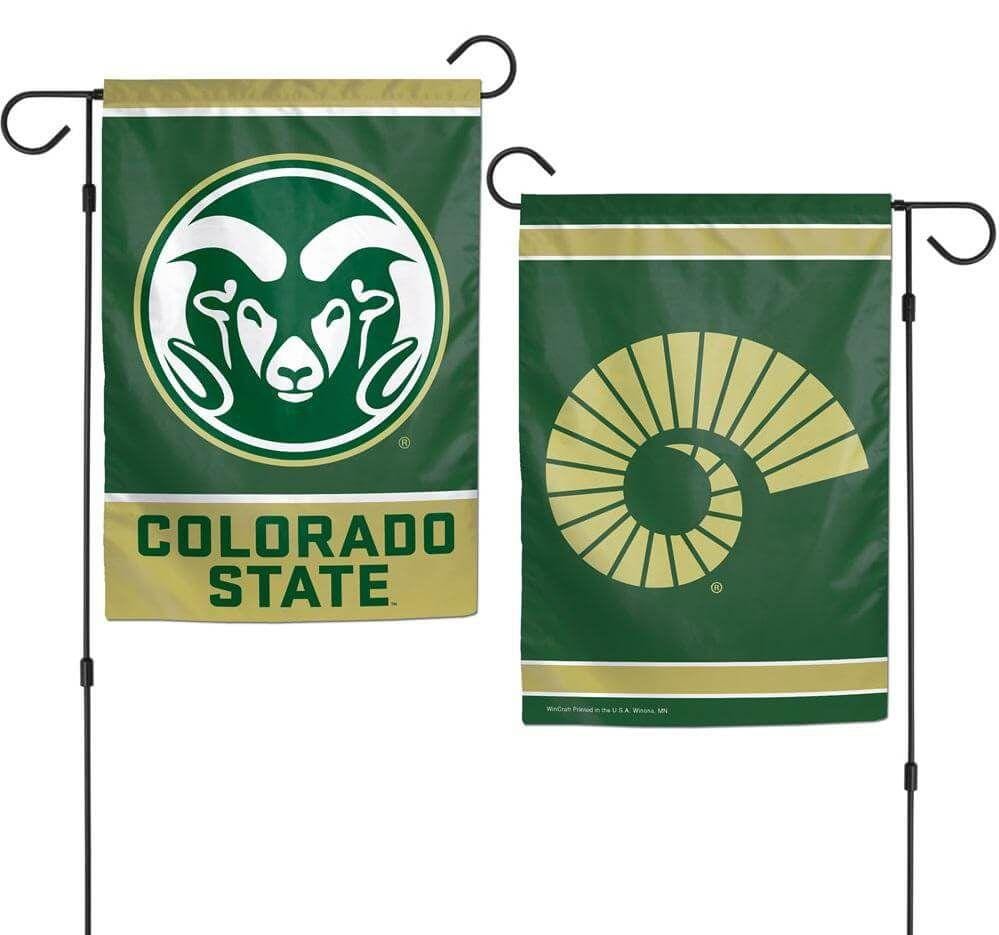 Colorado State Rams 2 Sided Garden Flag heartlandflags