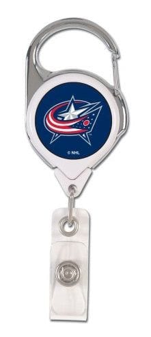 Columbus Blue Jackets Reel 2 Sided Retractable Badge Holder heartlandflags