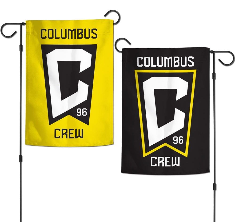 Columbus Crew Garden Flag 2 Sided Soccer heartlandflags