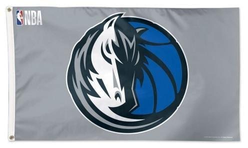 Dallas Mavericks Flag 3x5 Grey heartlandflags