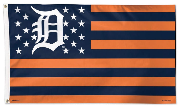 Detroit Tigers Flag 3x5 Americana heartlandflags