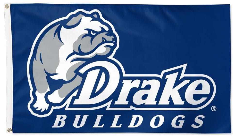 Drake Bulldogs Flag 3x5 Logo heartlandflags