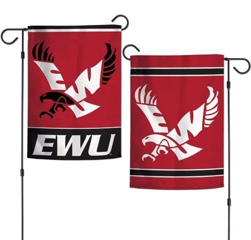 Eastern Washington Eagles Garden Flag 2 Sided EWU heartlandflags