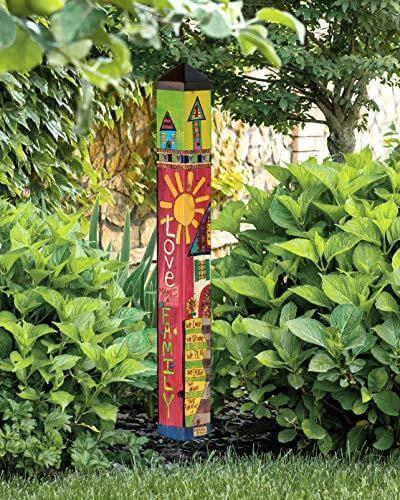 Family Home Art Pole 40 Inches Tall Home Sweet Home heartlandflags