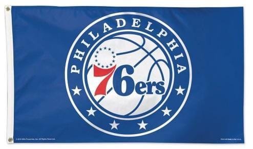 Flag Philadelphia 76ers 3x5 Logo heartlandflags