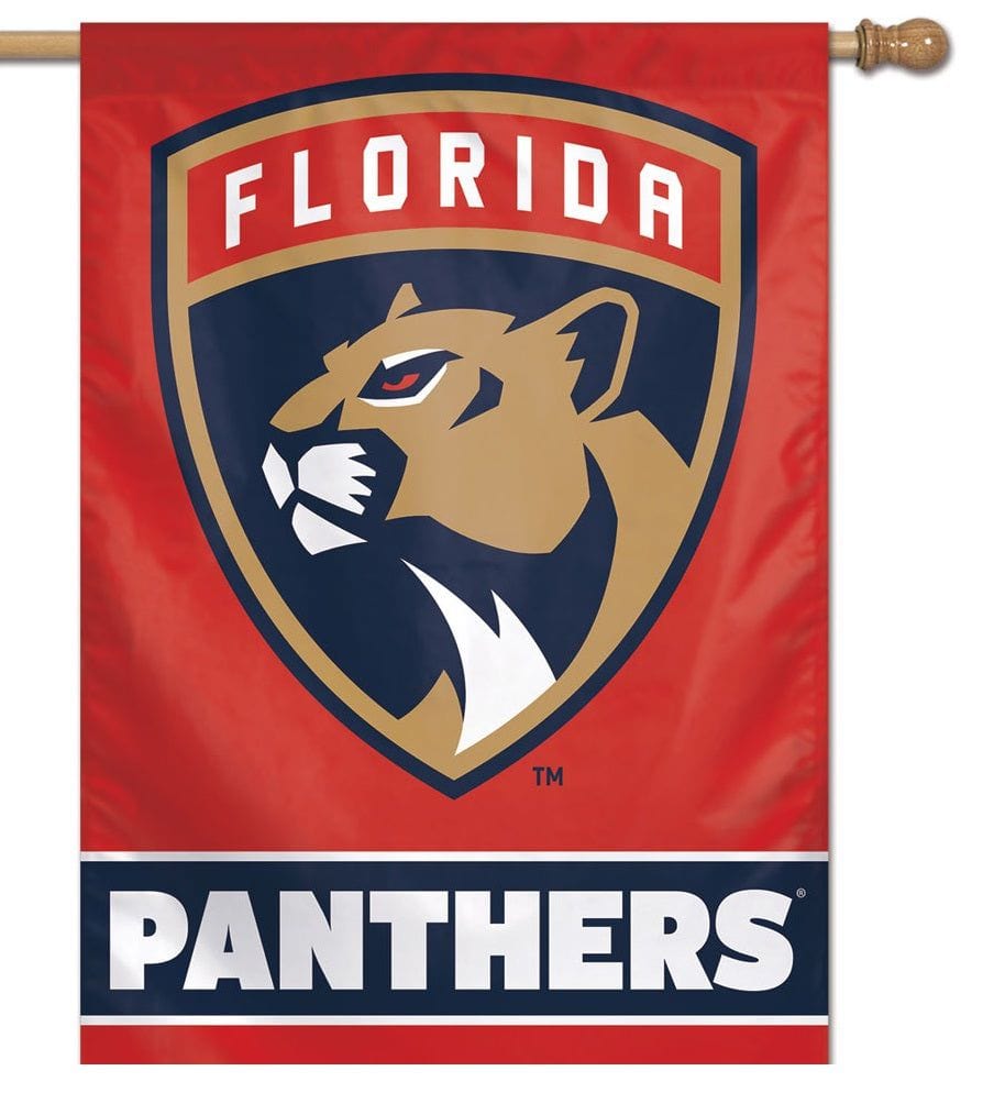 Florida Panthers Banner Current Logo Flag heartlandflags