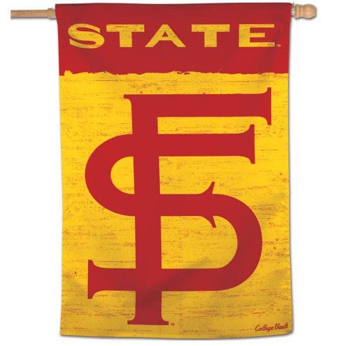 Florida State Seminoles Flag FS Throwback Logo House Banner heartlandflags