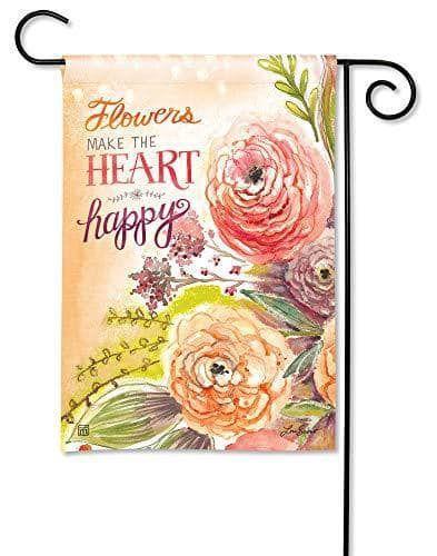 Fresh Flowers Spring Garden Flag Decorative Floral heartlandflags