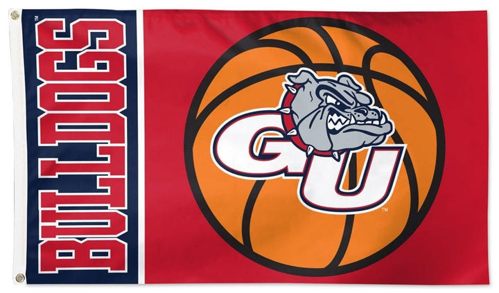 Gonzaga Bulldogs Flag 3x5 Basketball heartlandflags