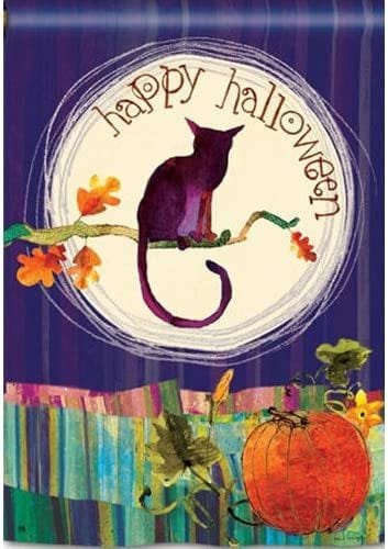 Halloween Full Moon Flag Decorative Banner heartlandflags