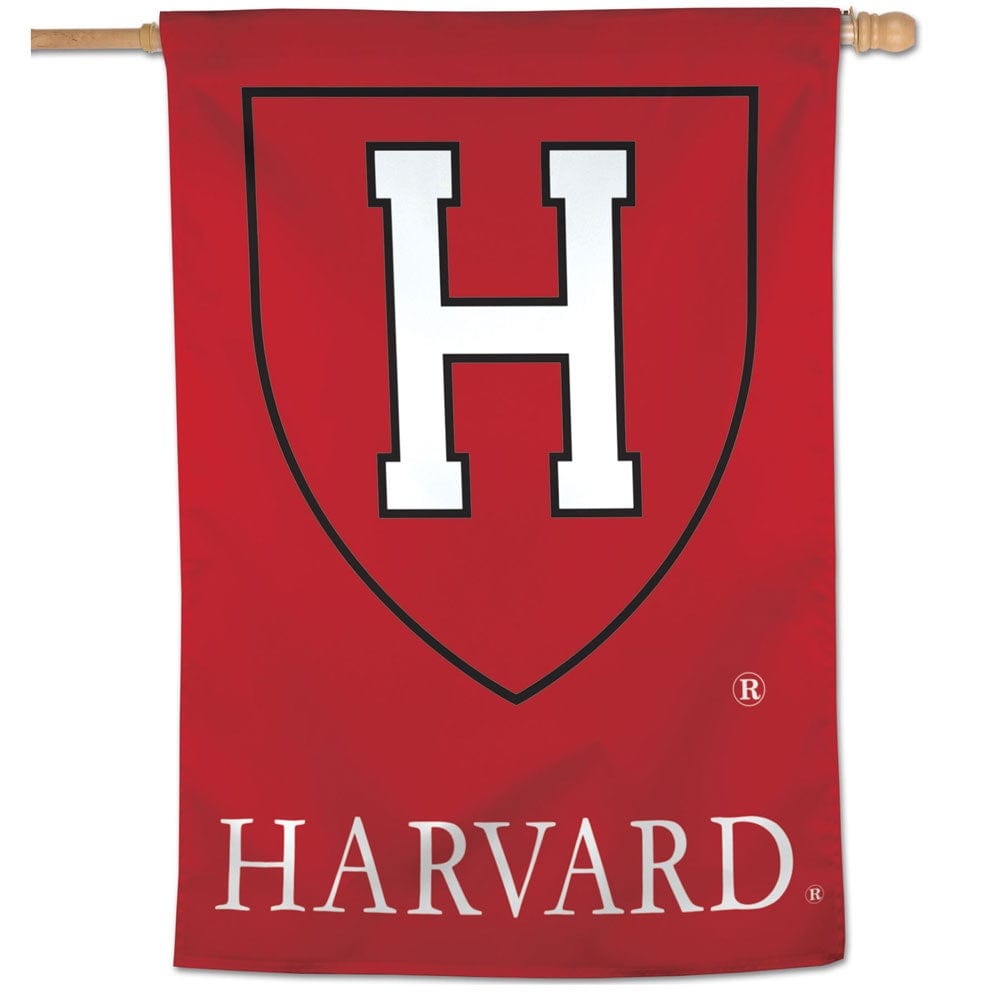 Harvard Flag Shield Vertical House Banner heartlandflags