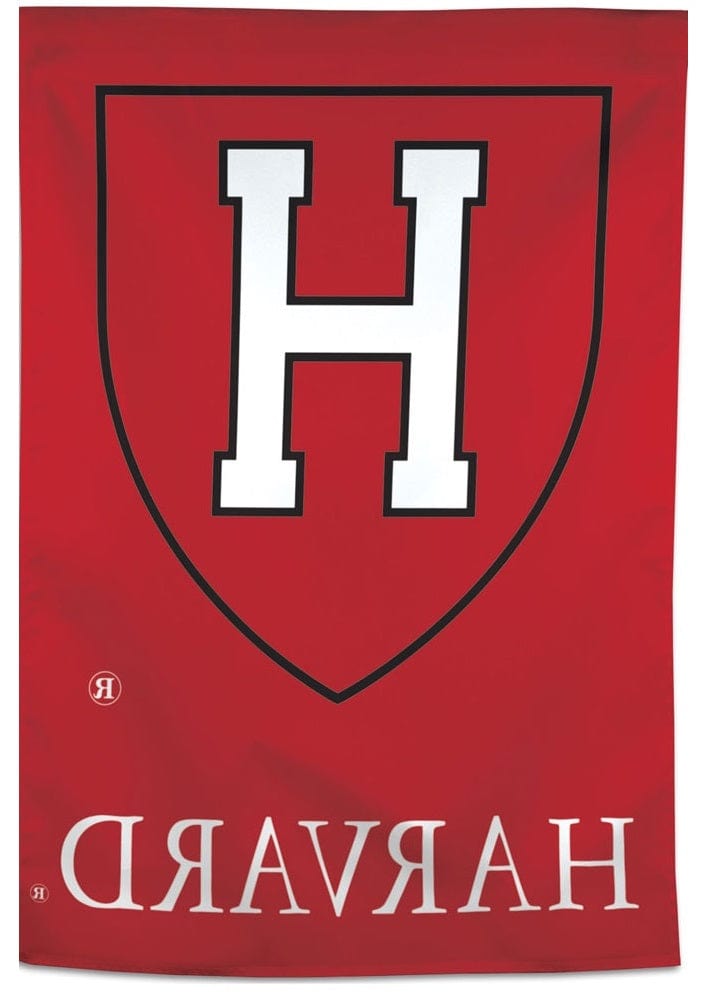 Harvard Flag Shield Vertical House Banner heartlandflags