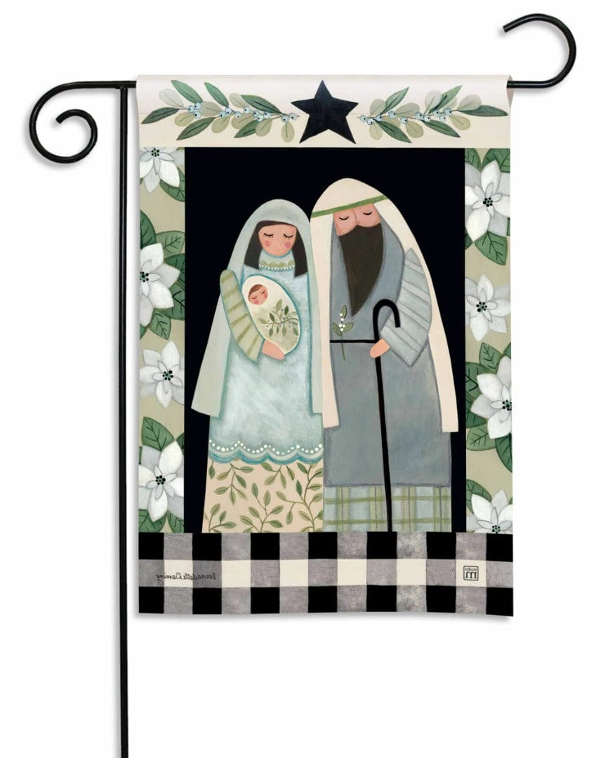 Holy Family Joy Christmas Garden Flag heartlandflags