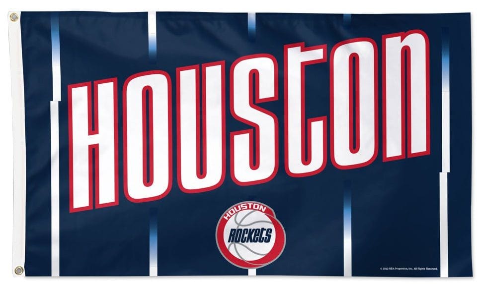 Houston Rockets Flag 3x5 City Logo 2023 heartlandflags