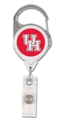 Houston University Reel Premium 2 Sided Name Badge Holder heartlandflags