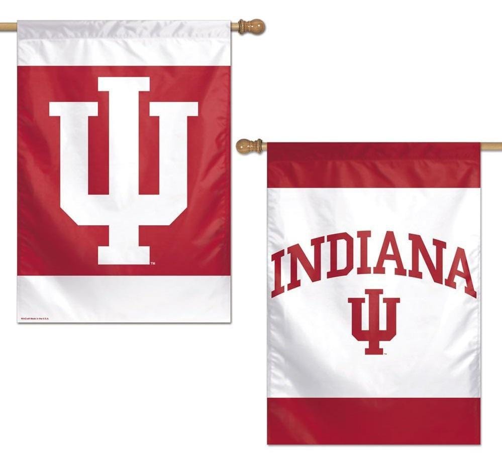 Indiana Hoosiers Banner 2 Sided NFL Flag