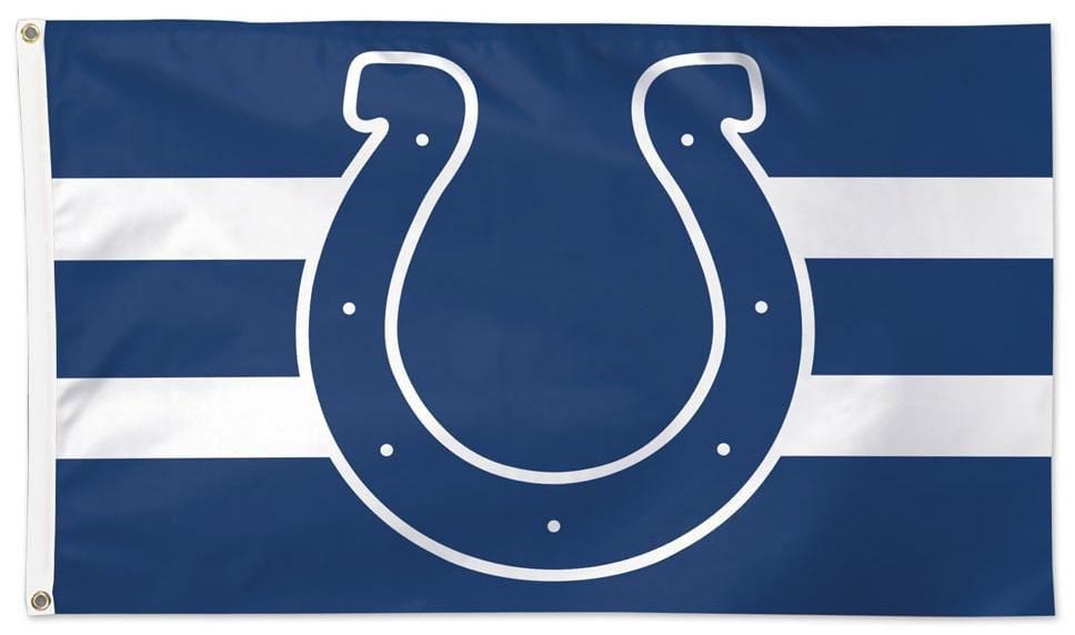 Indianapolis Colts Flag 3x5 Home Stripe