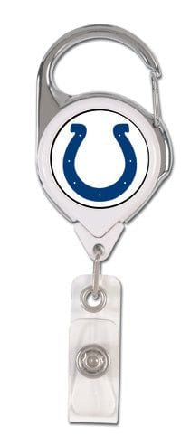 Indianapolis Colts Reel 2 Sided Retractable Badge Holder heartlandflags