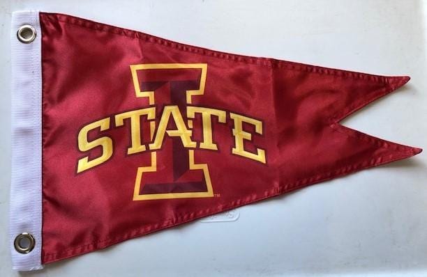 Iowa State University Boat Flag 2 Sided Cyclones Yacht Guidon heartlandflags