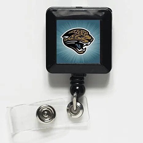 Jacksonville Jaguars Reel Retractable Badge Holder heartlandflags
