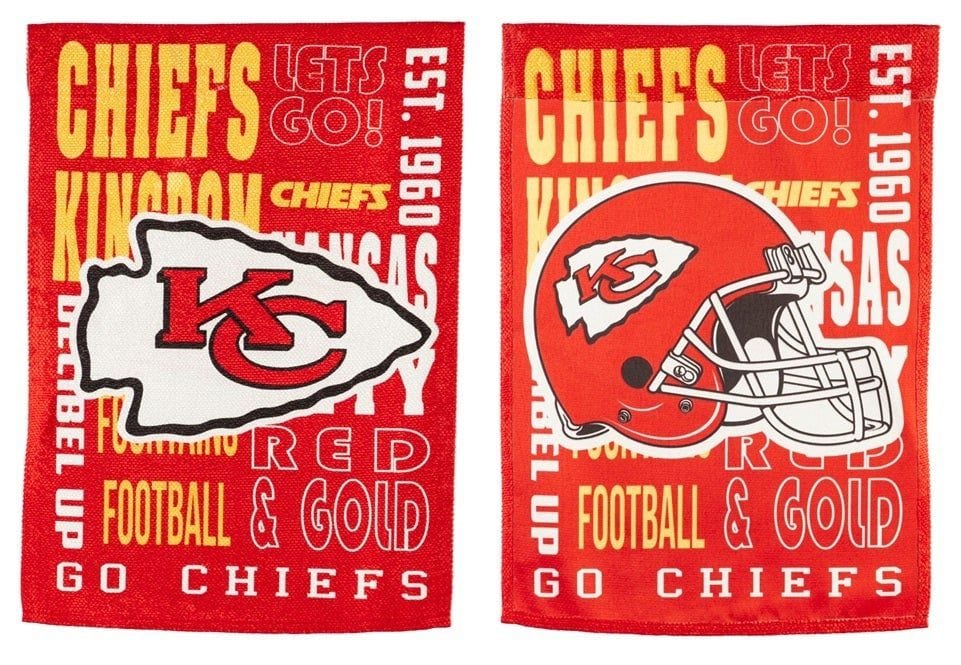 Kansas City Chiefs Flag 2 Sided Fan Rules Chiefs Kingdom heartlandflags