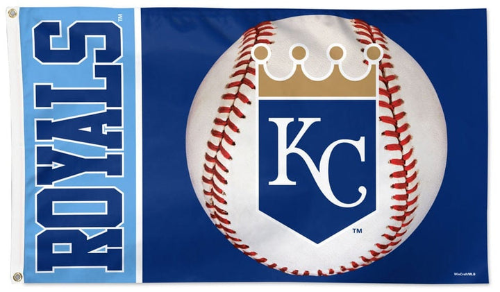 Kansas City Royals Flag 3x5 Baseball Logo heartlandflags