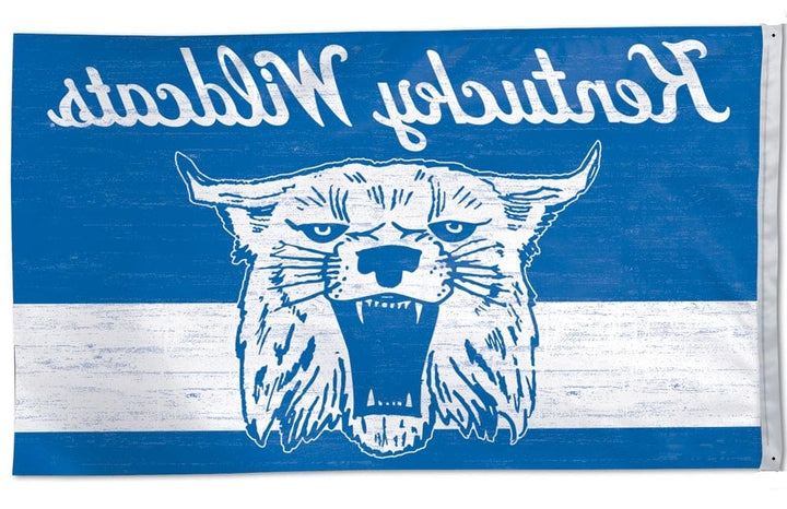 Kentucky Wildcats Flag 3x5 Throwback Vault Logo heartlandflags