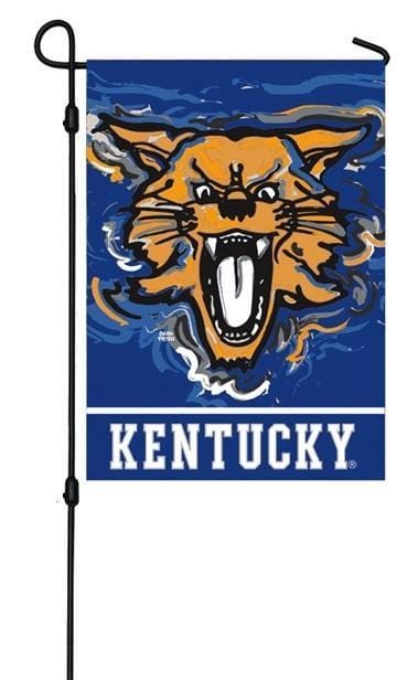 University of Kentucky Garden Flag 2 Sided Justin Patten Wildcats heartlandflags